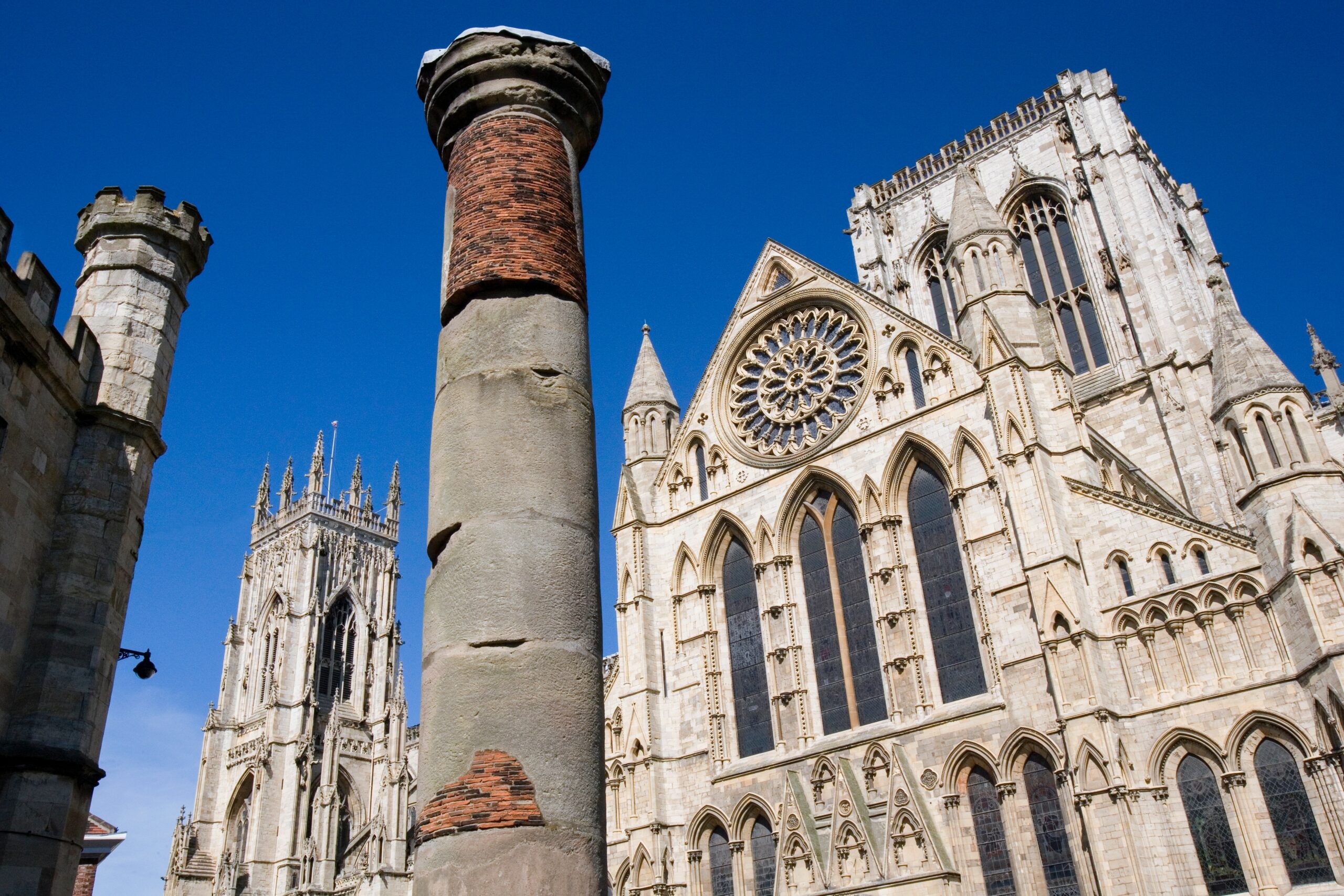 York Minster in the city of York in North East England. UK